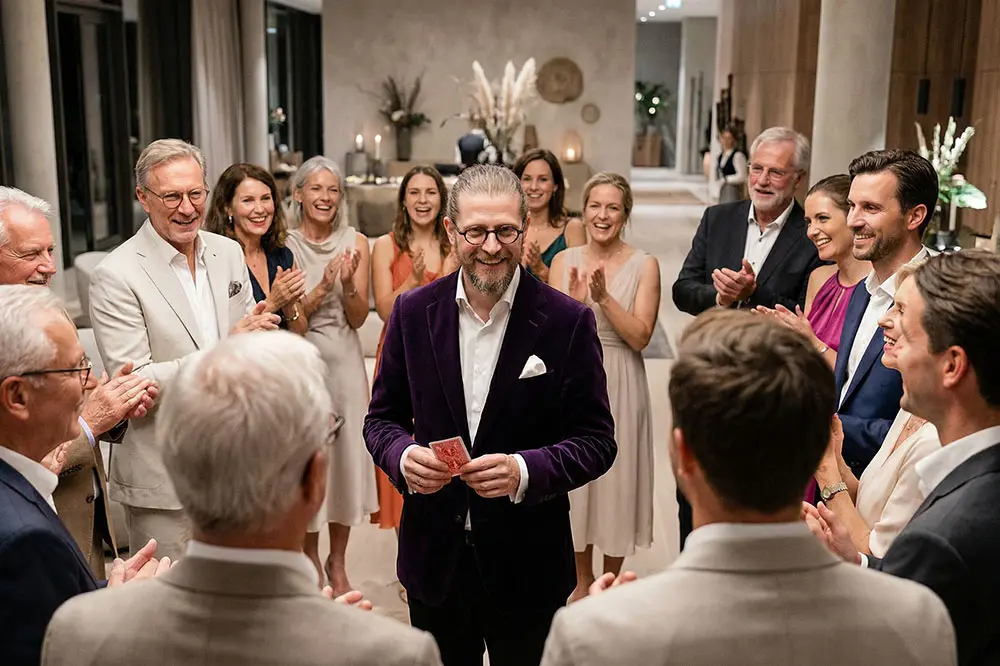 Zauberei auf einem Geburtstag oder einer Familienfeier in Lübeck