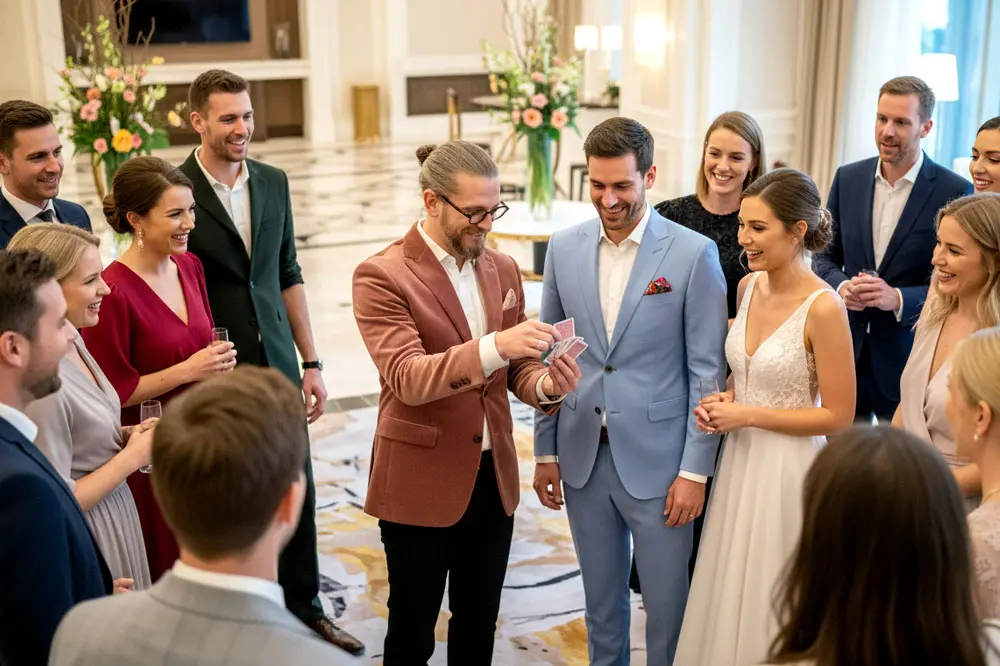 Zauberer auf einer Hochzeit in Lübeck